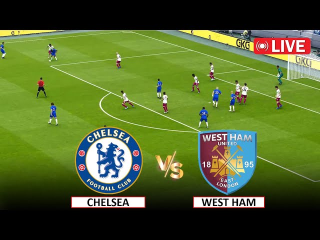 🔴Live : Chelsea vs West Ham I English Premier League I Full Match Streaming Today eFootball Pes 21