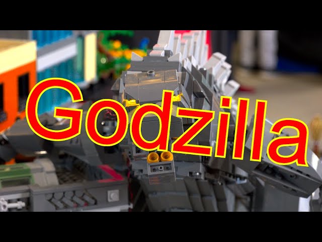 LEGO Godzilla Attacks!!!!