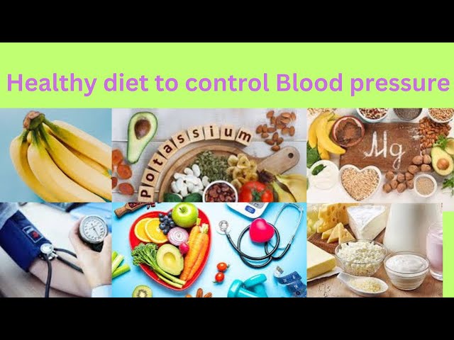 Healthy diet to control Blood pressure | how to control hypertension |Healthy life by Ainee Waqas