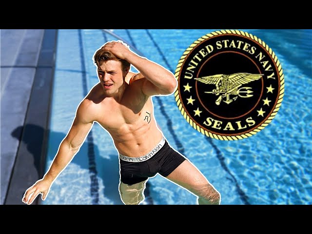 Male Model Attempts The US Navy Seals Fitness Test