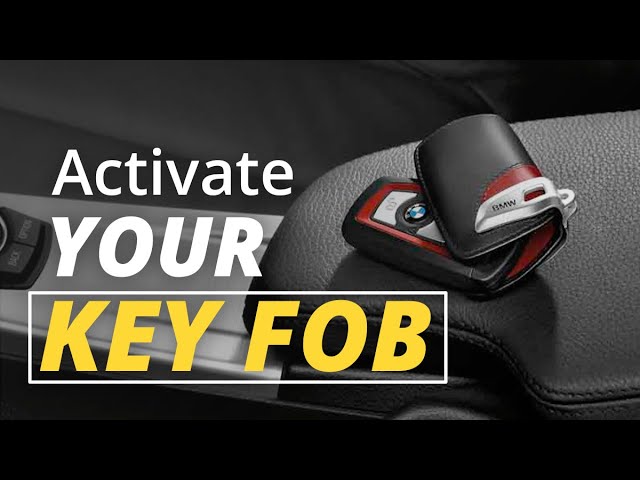 How to Activate & Program BMW Remote Key Fob