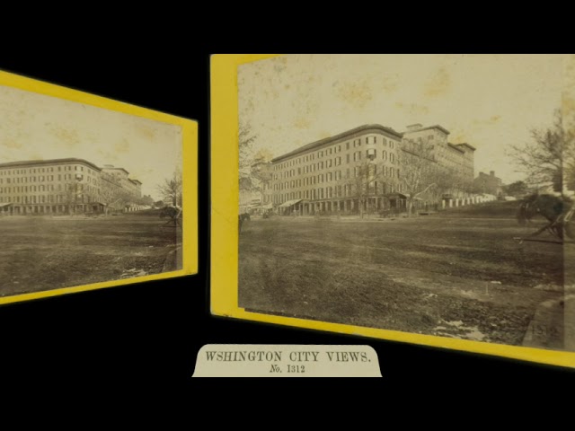 Willard's Hotel, Washington DC ~1860s (silent, still image)