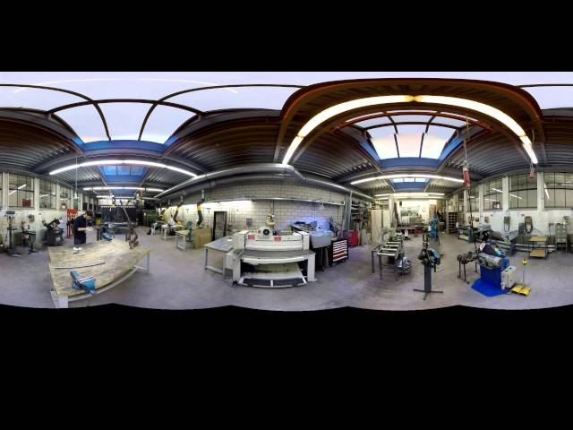 360° view Royal Academy of Art The Hague: Metal Workshop