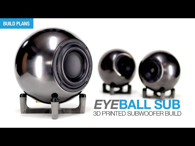 Building the EyeBall Subwoofer with Passive Radiator - by SoundBlab