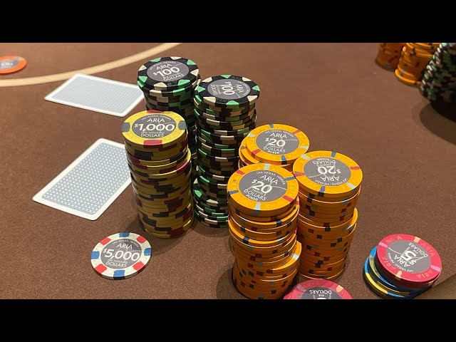 I Buy In for $40,000 And Opponent Tries to Put ME All-In Immediately! | Poker Vlog #487