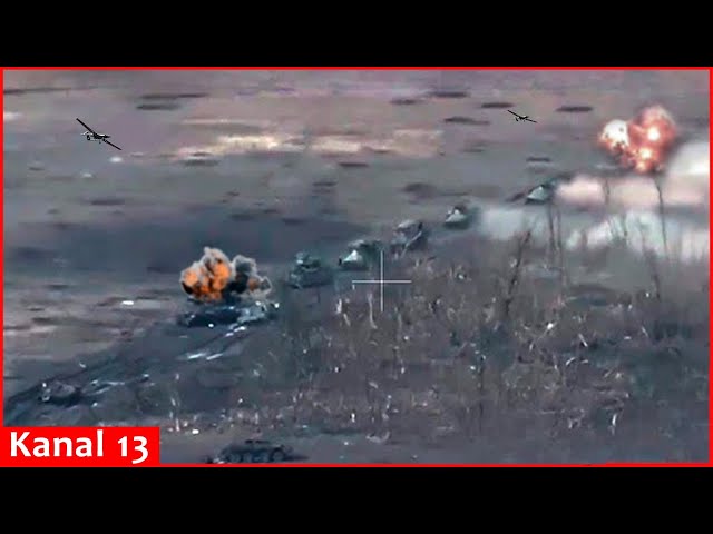 Russian supply lines collapse near Kupiansk as Ukrainian drones annihilate convoys and armour