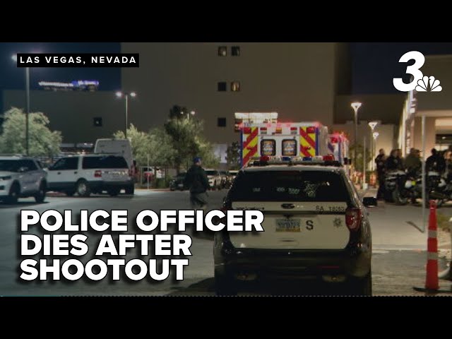 North Las Vegas officer and suspect killed in shootout