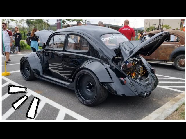 FUSCA PRETO COM VISUAL DE TIRAR O FÔLEGO E ENTORTAR O PESCOÇO!!!