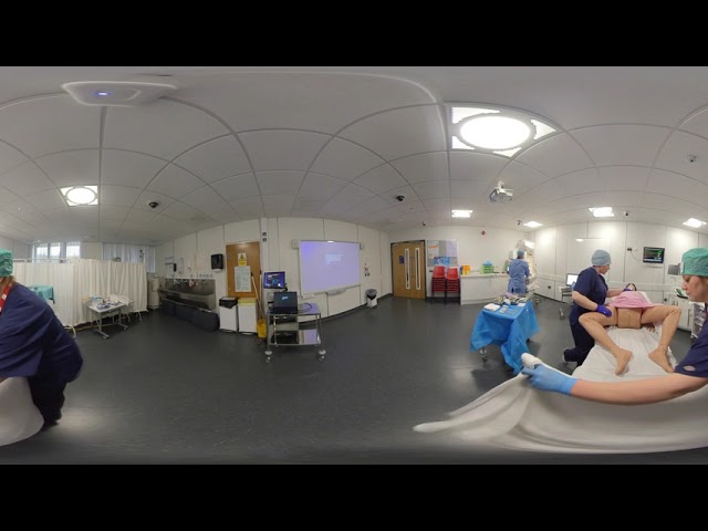 VR Simulation of a Normal Delivery