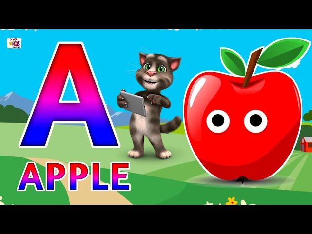 Phonics Song 2 with TWO Words in 3D - A For Airplane - ABC Alphabet Songs with Sounds for Children