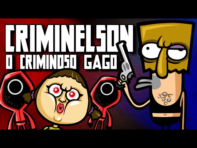 CRIMINELSON O Criminoso GAGO - Animações Irmãos Piologo #Animacao