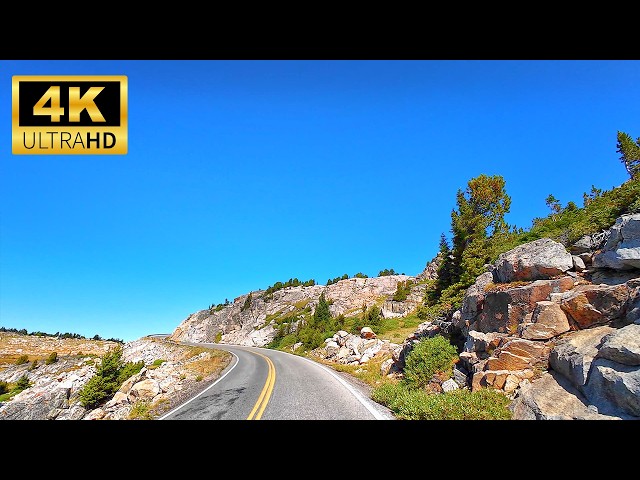 MOST SCENIC Drive in Montana and Wyoming: Beartooth Highway - 4K Driving Adventure