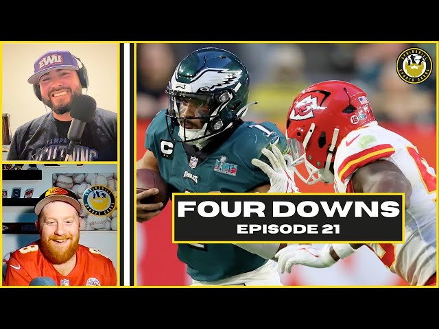 Allen Swipes MVP, Super Bowl Preview & Predictions | Four Downs Episode 21