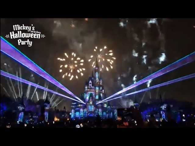 Experience Disney's Not So Spooky Spectacular Fireworks Show at Disney World | Full Show POV