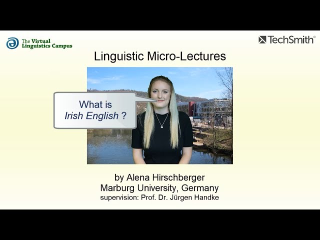 VAR_020 - Linguistic Micro-Lectures: Irish English