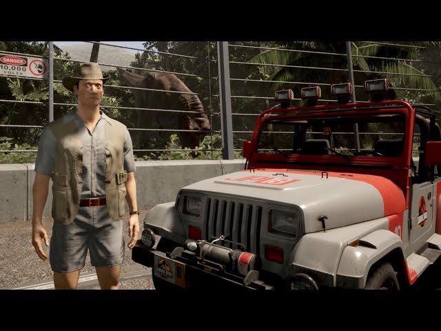 SCARY JURASSIC FAN MADE GAME! - Jurassic Park S