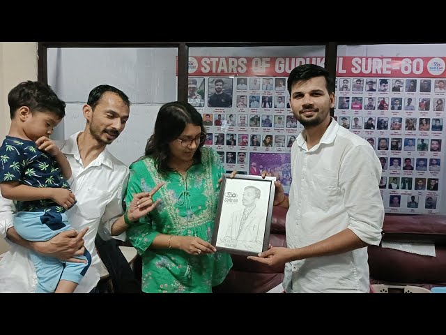 Gaurav Sir & Ma'am के लिए 1st salary से Utkarsh क्या लाए 🎁#motivation #sure60