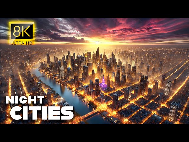 8K Skylines of the World's Most Iconic Cities 8K VIDEO ULTRA HD #8K #SKYLINE