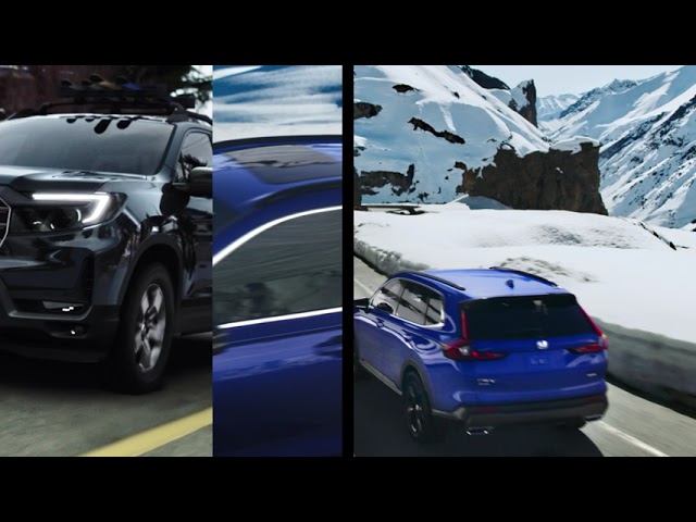 2025 Ridgeline, Pilot, CR-V Hybrid | “Spirit of Honda – Rugged Snow”