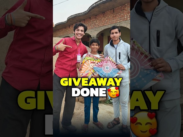 Patang Ka Giveaway Ho Gaya 💀😍 #shorts #minivlog #ashortaday #vlog #tranding #cats #cat