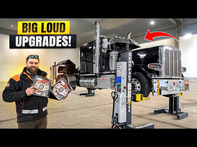 LOUD Upgrade for our Peterbilt Tow Truck!