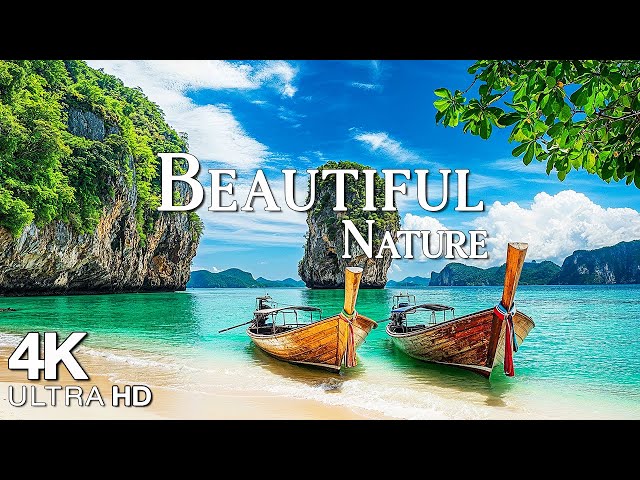 Beautiful Nature 4K - Relaxation Film - Peaceful Relaxing Music - Nature 4k Video UltraHD