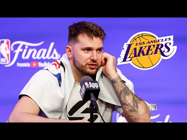 Luka Doncic speaks for first time as member of the Lakers | LIVE Introductory Press Conference