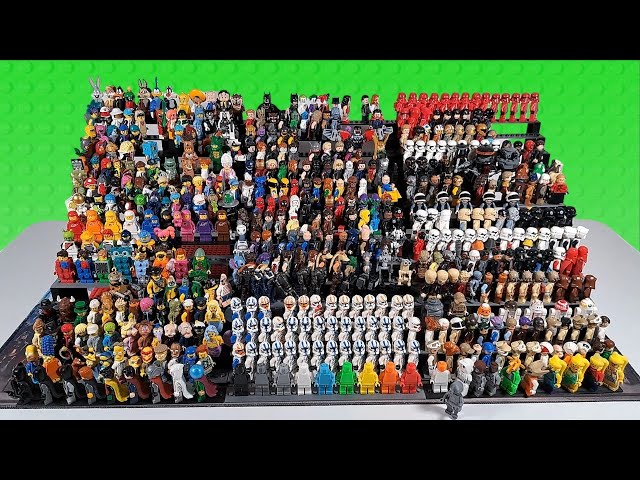 3D Printing a 500+ Minifigure Display