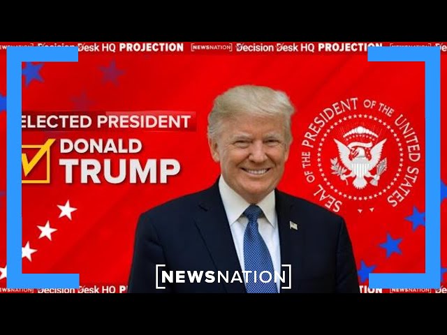 Donald Trump projected to win presidency | Election 2024