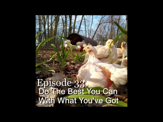 S1E33 Do The Best You Can With What You've Got