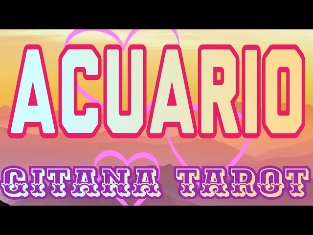 ACUARIO ♒ ALINEADO/A CON TU PROPÓSITO QUE TE LLEVA AL TRIUNFO, TIENES LA CLARIDAD 💖 TU ENERGÍA 😱💕❤️