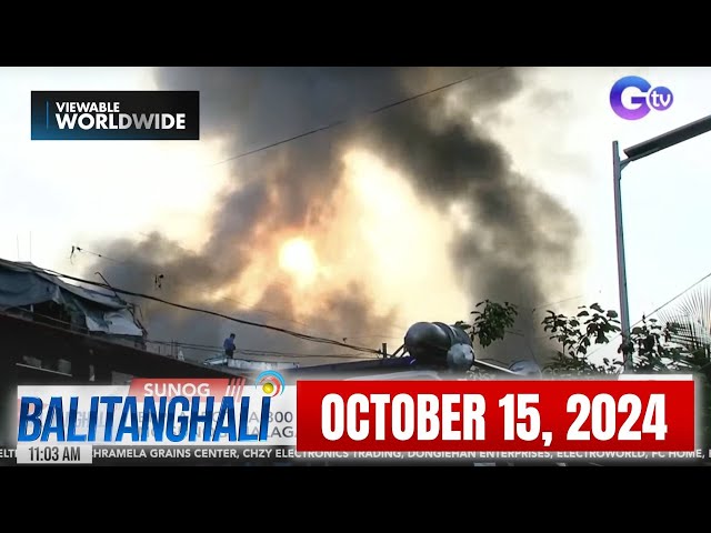 Balitanghali Express: October 15, 2024