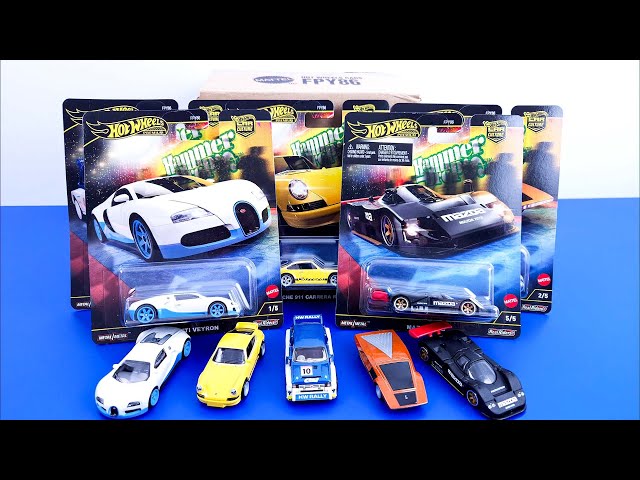 Unboxing Hot Wheels HAMMER DROPS Car Culture Premium Case!