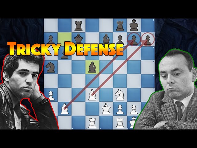 Double Bishop Sacrifice and Tricky Defense | Kasparov vs Portisch | Nikšić 1983