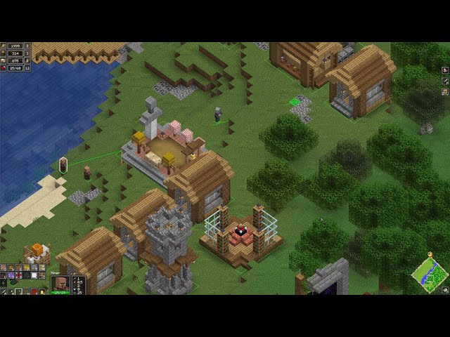 Minecraft, but as an Real Time Strategy (RTS)