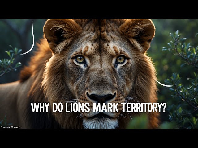 Why Do LIONS Mark TERRITORY?