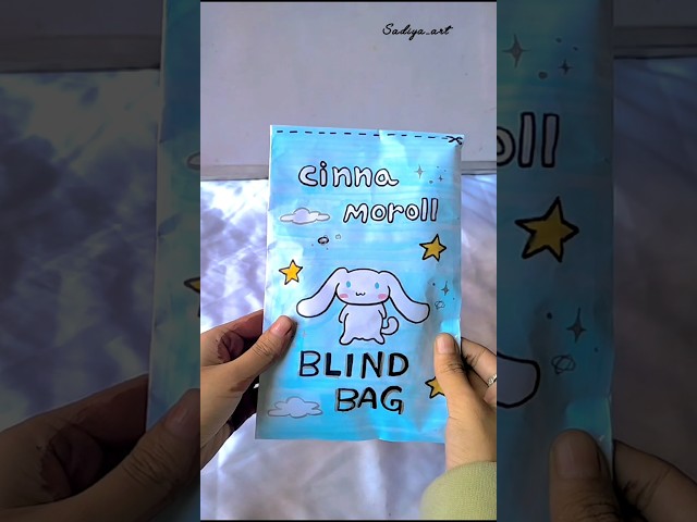 Cinnamoroll Blind Bag 💙#shorts#youtubeshorts #cinnamoroll #blindbag #papercraft #diy#viral#trending