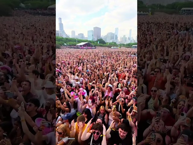 Chappell Roan leads her fans in massive group dance at Lollapalooza in Chicago