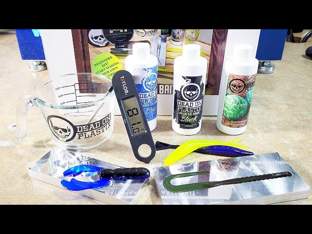 Soft Bait Maker Starter Kit!  Beginners Soft Bait Kit Tutorial