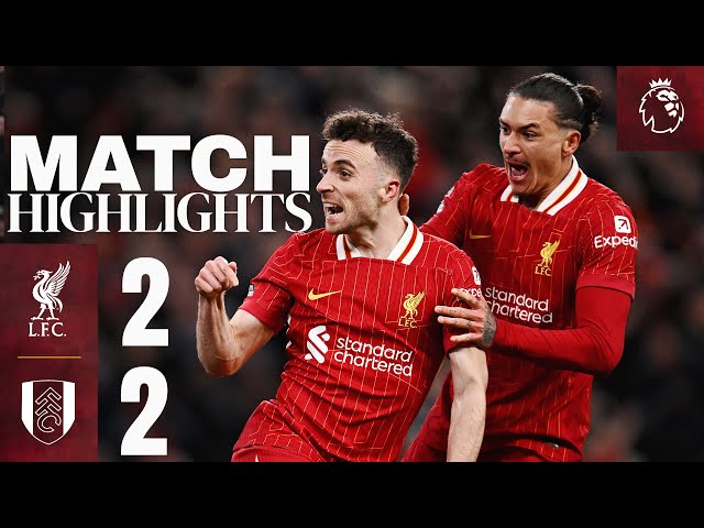 Highlights: Liverpool 2-2 Fulham | Late Jota Goal!