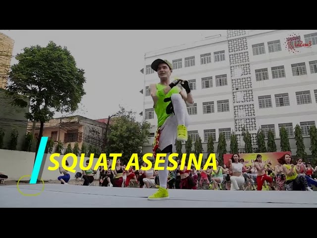 SQUAT ASESINA | Zumba Fitness Vietnam | Zumba Dance Workout | Lamita