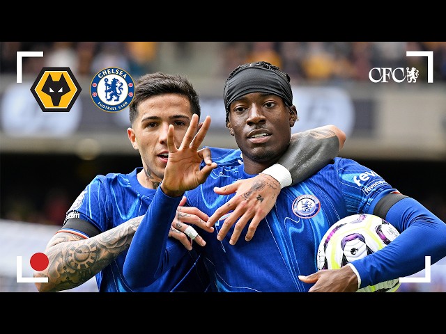 POV: YOU sit pitchside as Chelsea score 6 goals vs Wolves | PL 24/25