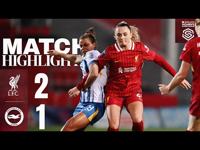 Highlights: Liverpool 2-1 Brighton | Smith scores as Reds win!