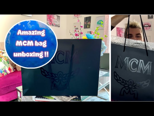 MCM handbag unboxing | Luxury reveal | Brace yourself … it’s bold