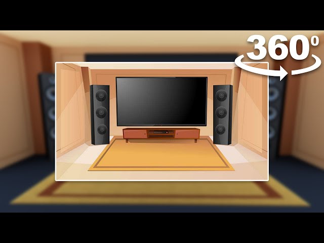 Gacha Club Home Theater in real life || VR 360 Video