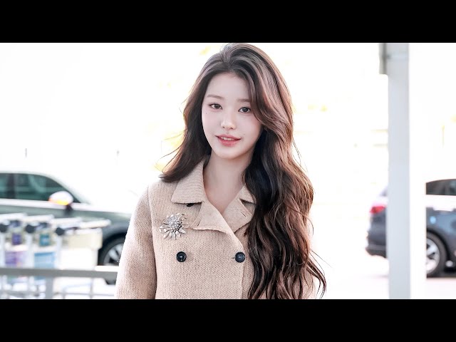 장원영(JANG WONYOUNG) 인천공항 출국 | IVE WONYOUNG Airport Departure [4K]