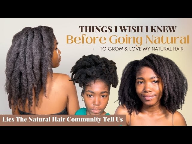 10 Things I wish I knew Before I went Natural: Mistakes to Avoid inorder to Grow your Hair Fast