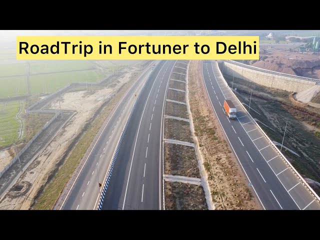 Drive down the mountain in Fortuner to delhi in record break time | Aao kabhi haveli par kha lia 😂