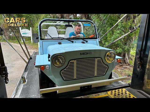 ELECTRIC MOKE CARS ! professional Loading full trailer of MOKE MIAMI FL ⚡🚗🌴