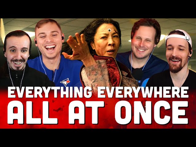 EVERYTHING EVERYWHERE ALL AT ONCE (2022) MOVIE REACTION!! - First Time Watching!